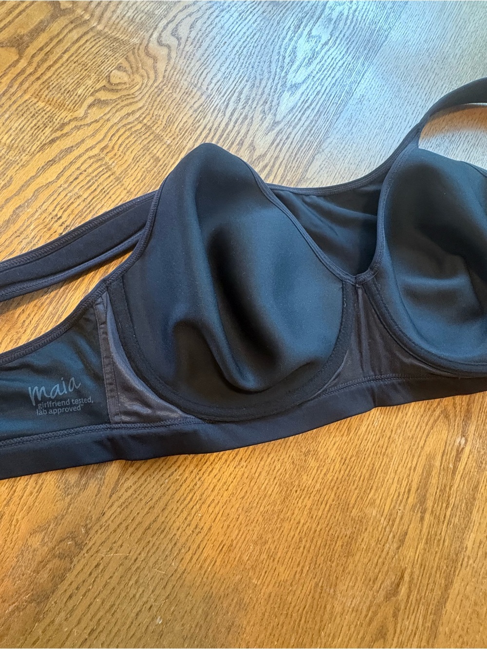 Moving Comfort Black Maia Sports Bra 40D Very Good Used Condition - Picture 4 of 7